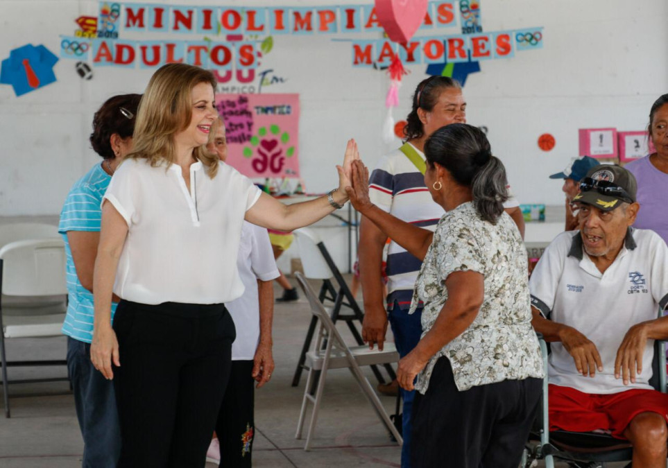 Fomenta DIF Tampico la Activación  y Nutrición de los Adultos Mayores