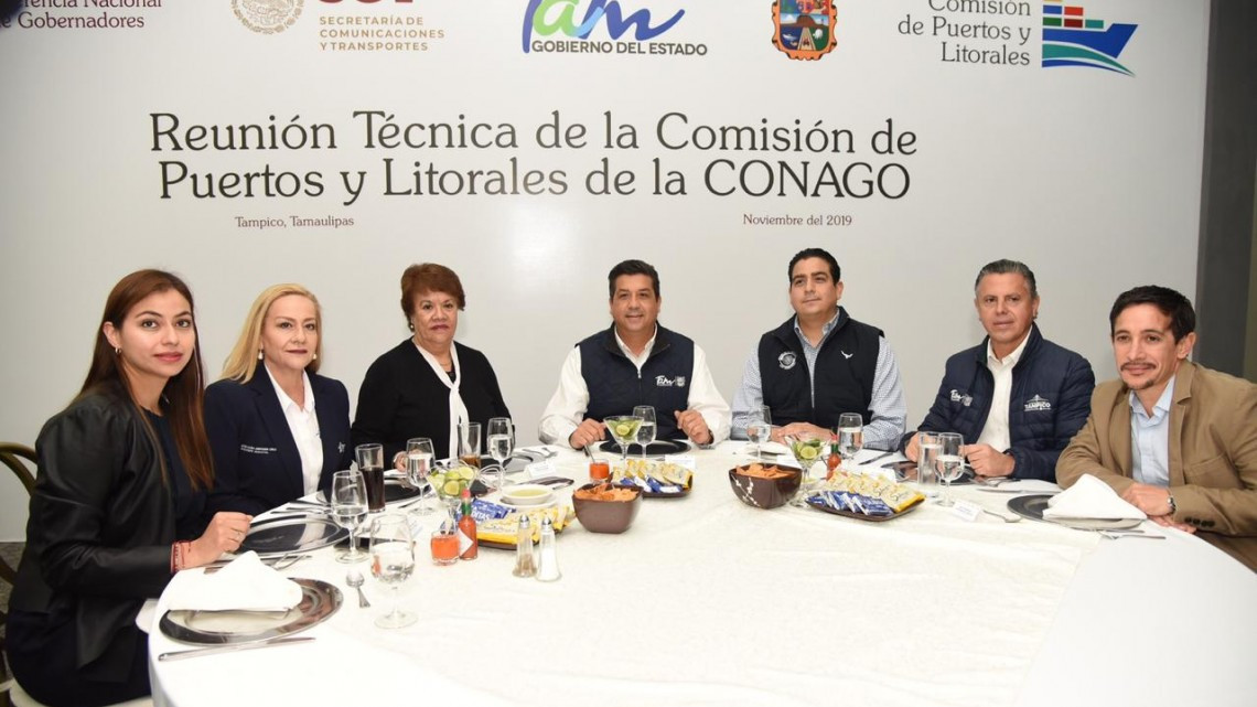 Presente Alma Laura Amparán en reunión técnica de Comisión de Puertos y Litorales de la CONAGO