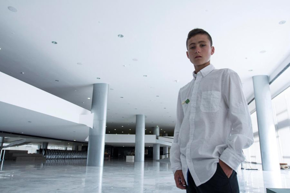 El "Niño ángel" cumple su sueño de conocer a sus ídolos del Real Madrid