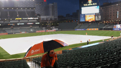 Lluvia pospone juego “NYY vs Orioles”