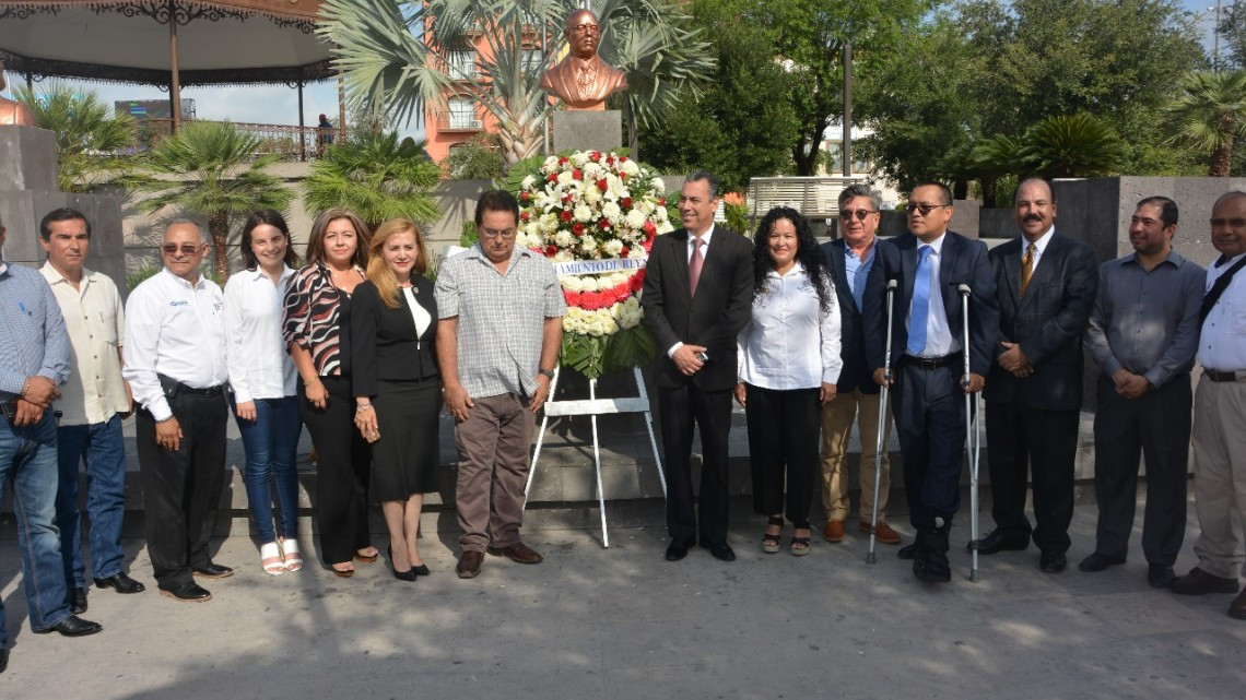 Rinde Ayuntamiento Homenaje al Ing. Marte R. Gómez