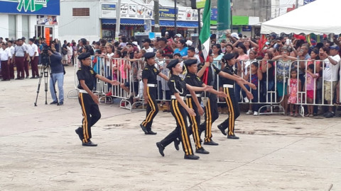 Concluye sin contratiempos el desfile cívico militar desarrollado en Altamira