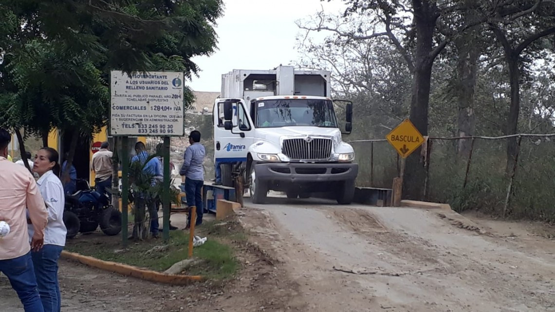 Crece conflicto en relleno sanitario de Altamira
