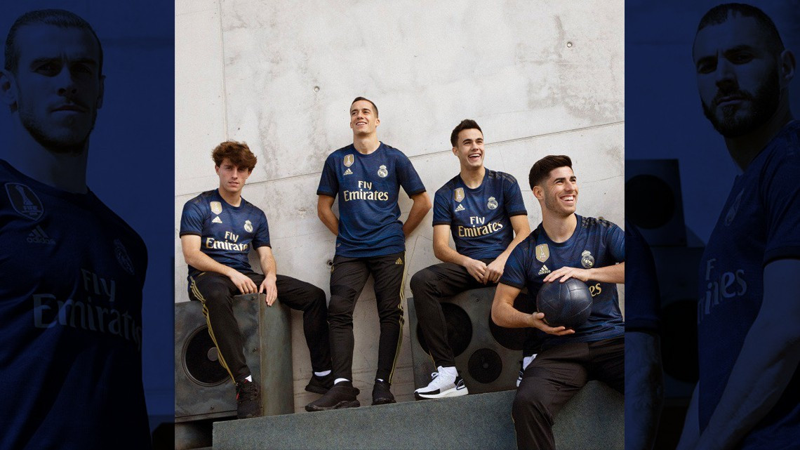 Revelan segunda equipación del Real Madrid
