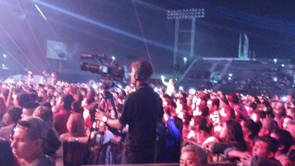 Disfrutan más de 13 mil personas con la Alcaldesa la actuación de la Banda El Recodo