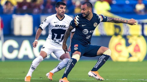 Pumas golea 3-0 al América en partido de preparación