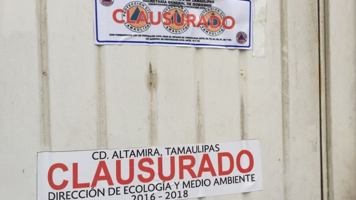 Autoridades inspeccionan empresa tersa tras incendio