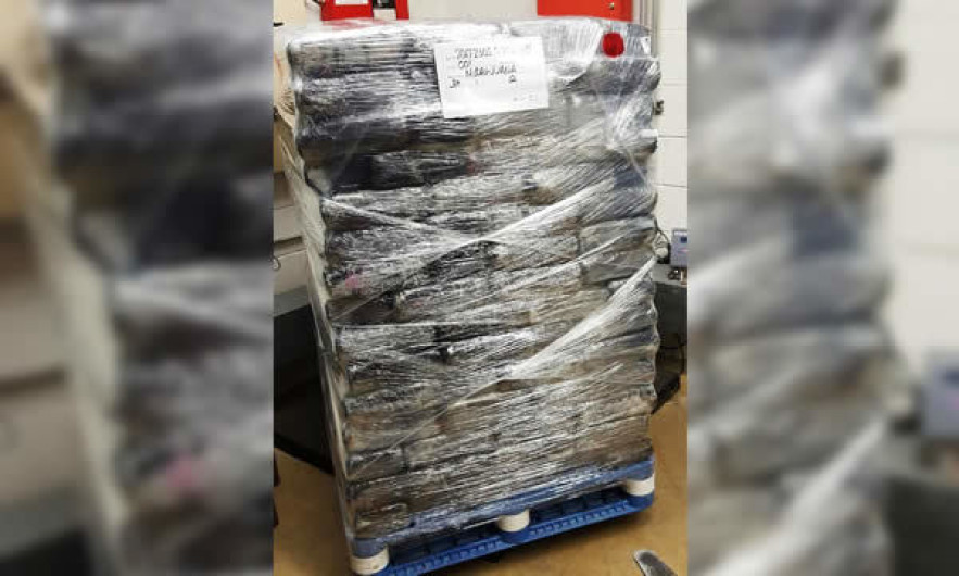 Aseguran 1,134 libras de marihuana en puente Phar 