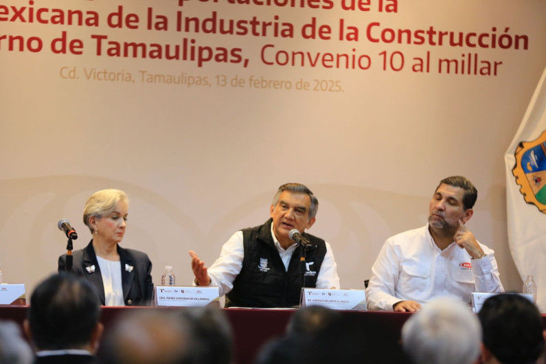 Presidente de la CMIC reconoce liderazgo del gobernador, que fomenta inversiones