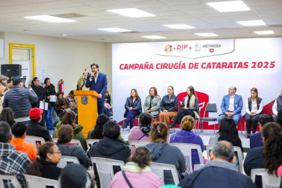 Inició Carlos Peña Ortiz Campaña de Cirugía de Cataratas para 100 pacientes 