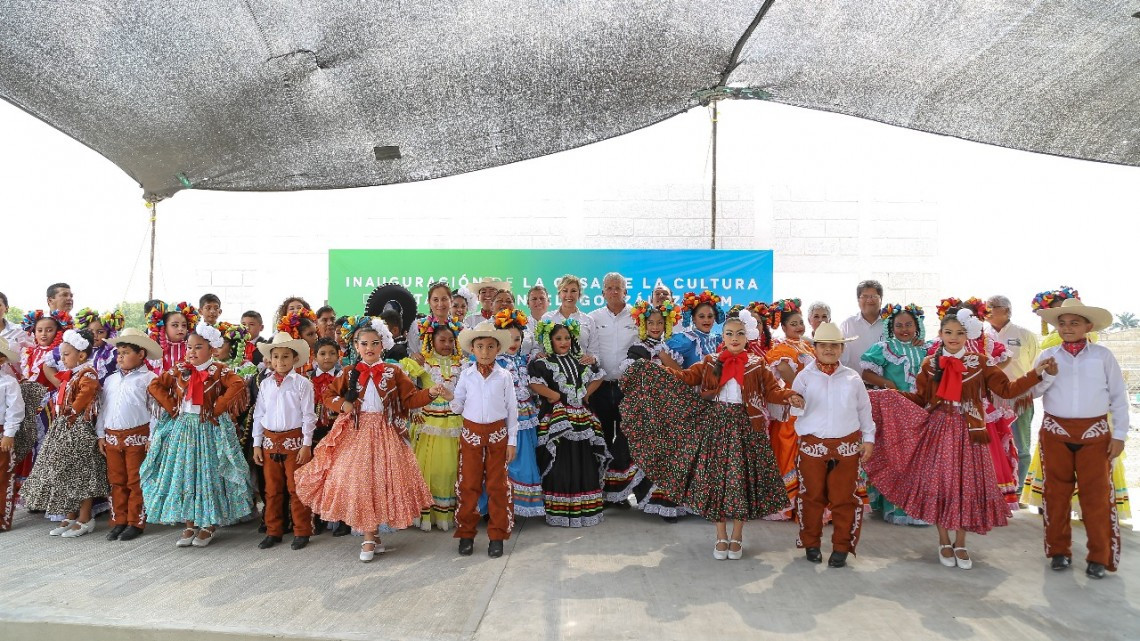 Entregan Casa de Cultura en Estación Manuel