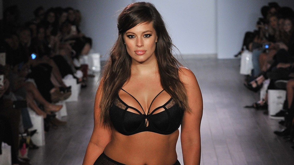 Ashley Graham, una modelo ´curvy´ de las mejores pagadas 