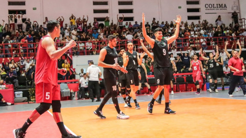 México gana tercer partido en Copa Panamericana de Voleibol
