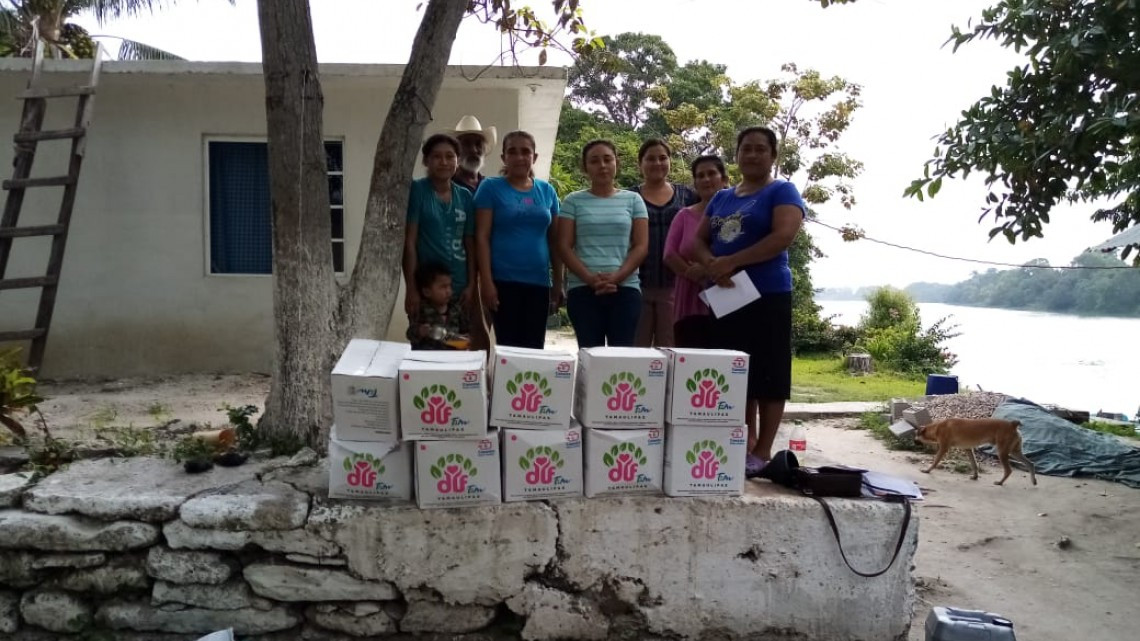 Contribuye DIF Altamira con adecuada alimentación de sectores más vulnerables