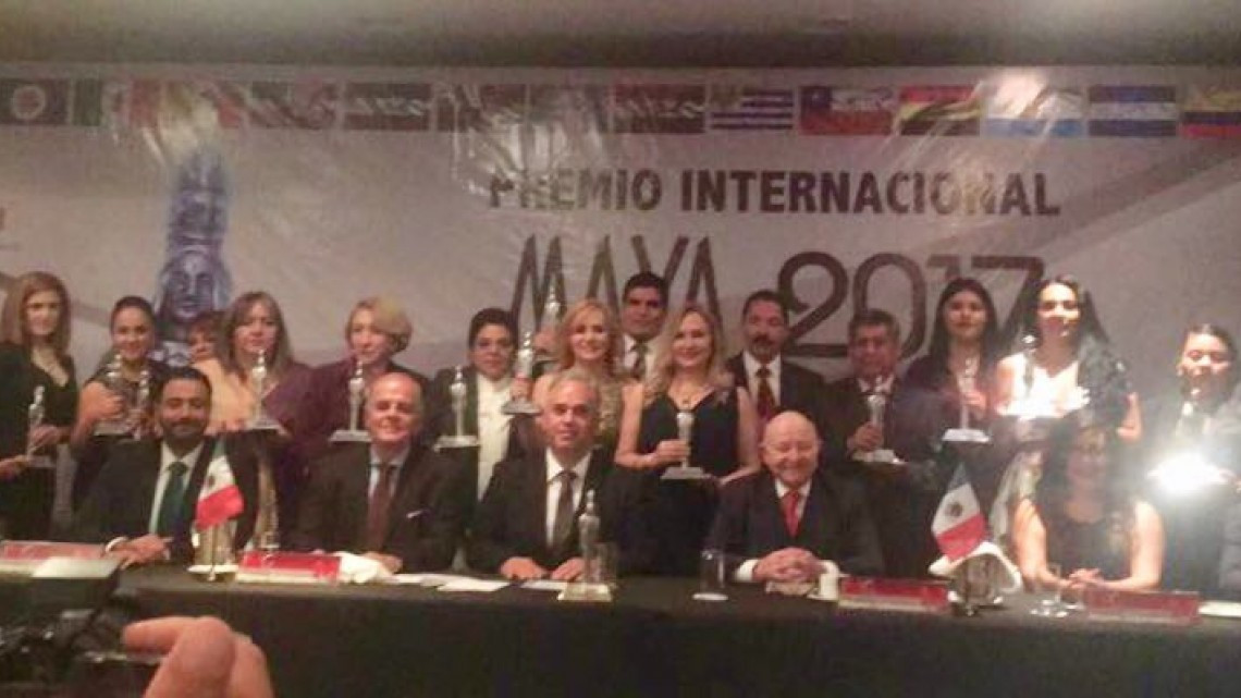 SE recibe Premio Internacional Maya