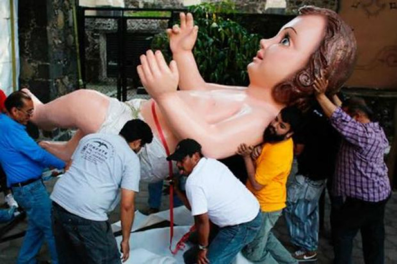 Crean en Zacatecas el  “Niño Dios” más grande del mundo