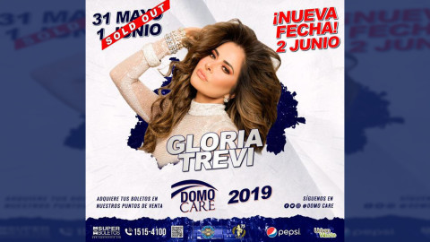 Gloria Trevi abre nueva fecha en el Domo Care 