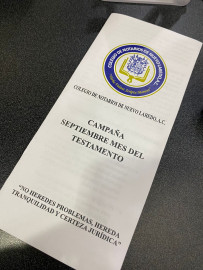 Realizan testamento a bajo costo