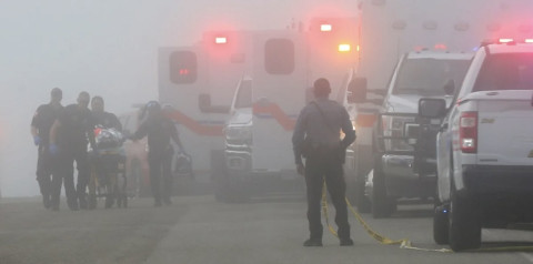 Accidente de aeronave de la Semar en Galveston, Texas deja cinco muertos; SRE expresa condolencias