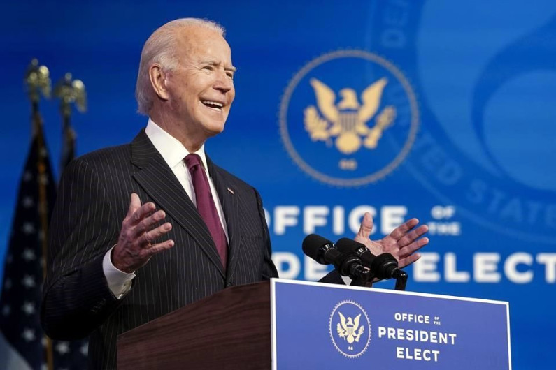 Joe Biden se vacunará este lunes contra el Covid-19