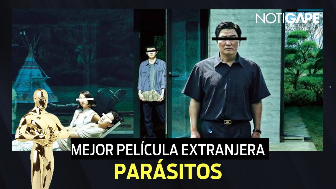 Parásitos arrasa en los Premios Óscar 2020