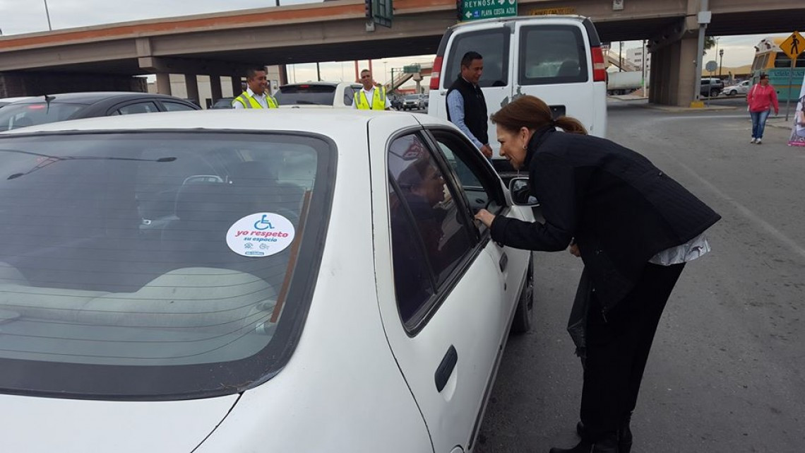 Realizan actividades del programa "Yo respeto su espacio"