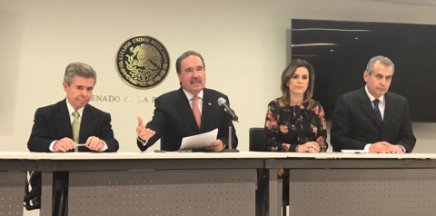 EU debe pagar el muro: Emilio Gamboa