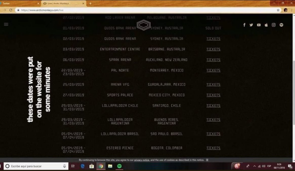 ¡Artic Monkeys viene a México!