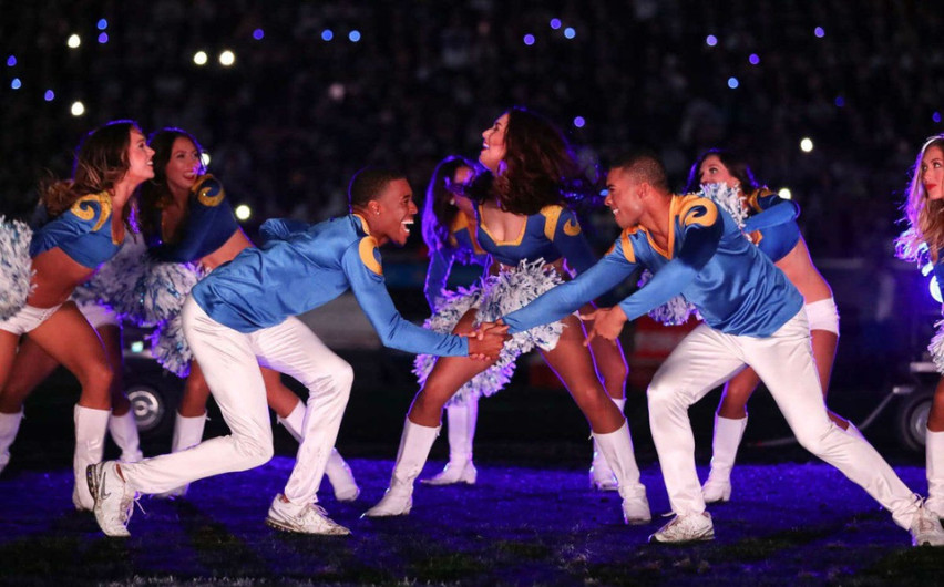 Super Bowl LIII tendrá a los primeros porristas hombres en la historia 