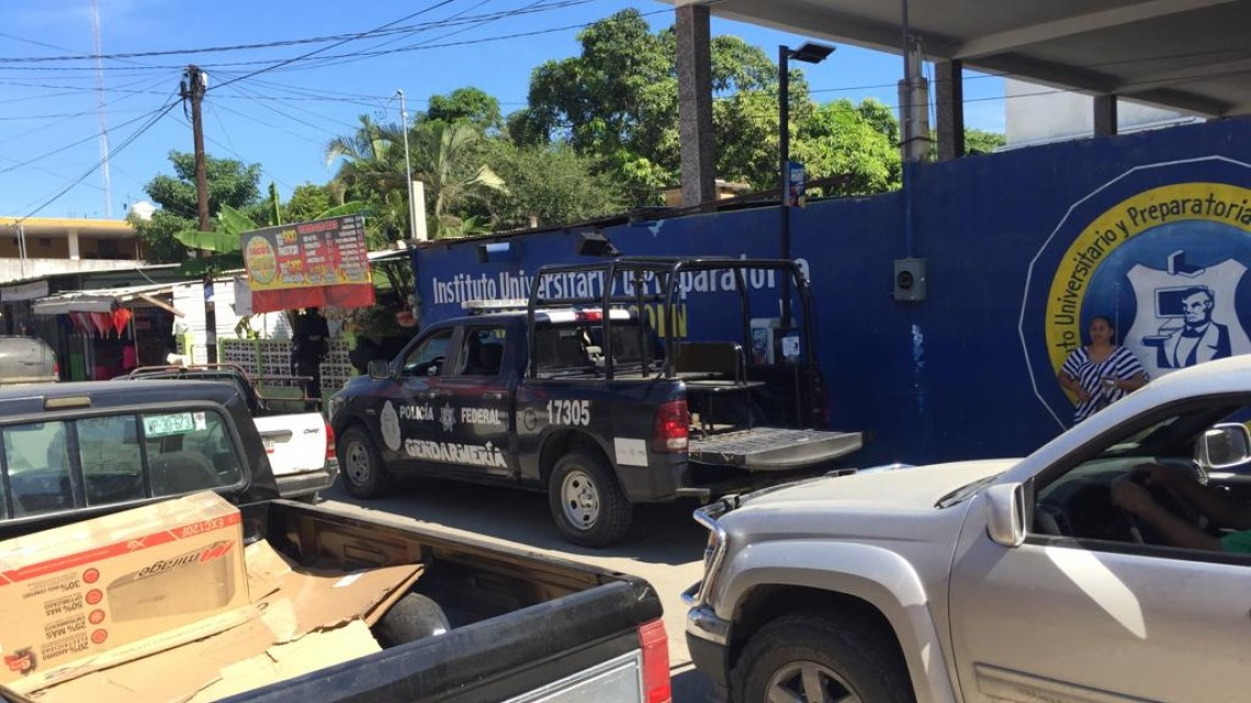 Violento robo en el interior de sucursal bancaria en Altamira