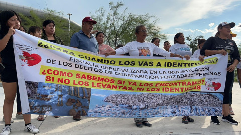 Fiscalía debe recuperar y identificar restos de desaparecidos, exigen buscadores