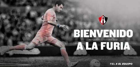 Anuncia Atlas fichaje de portero chileno Cristopher Toselli