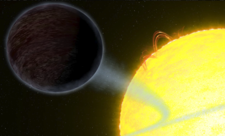 Descubren planeta que no refleja la luz solar