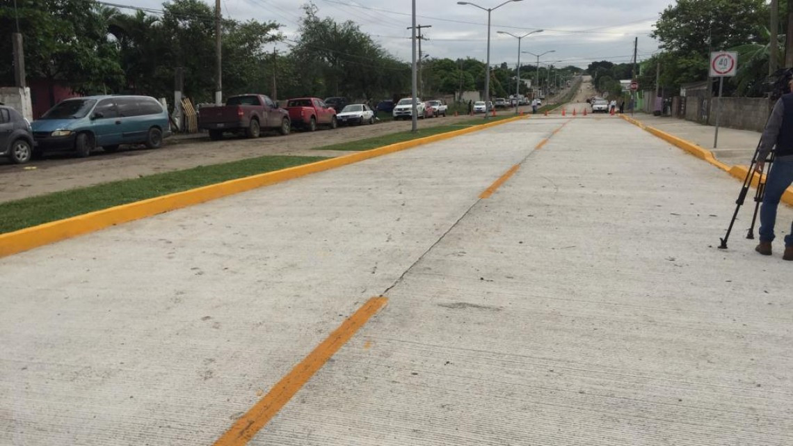 Se entrega obra de beneficio colectivo