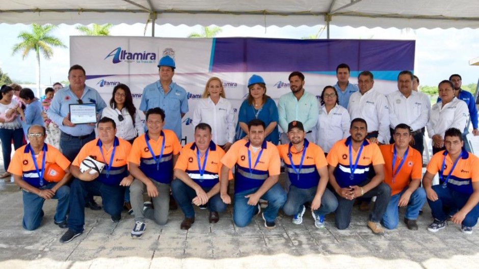 Fortalecen Gobierno Municipal y COMAPA Altamira seguridad laboral