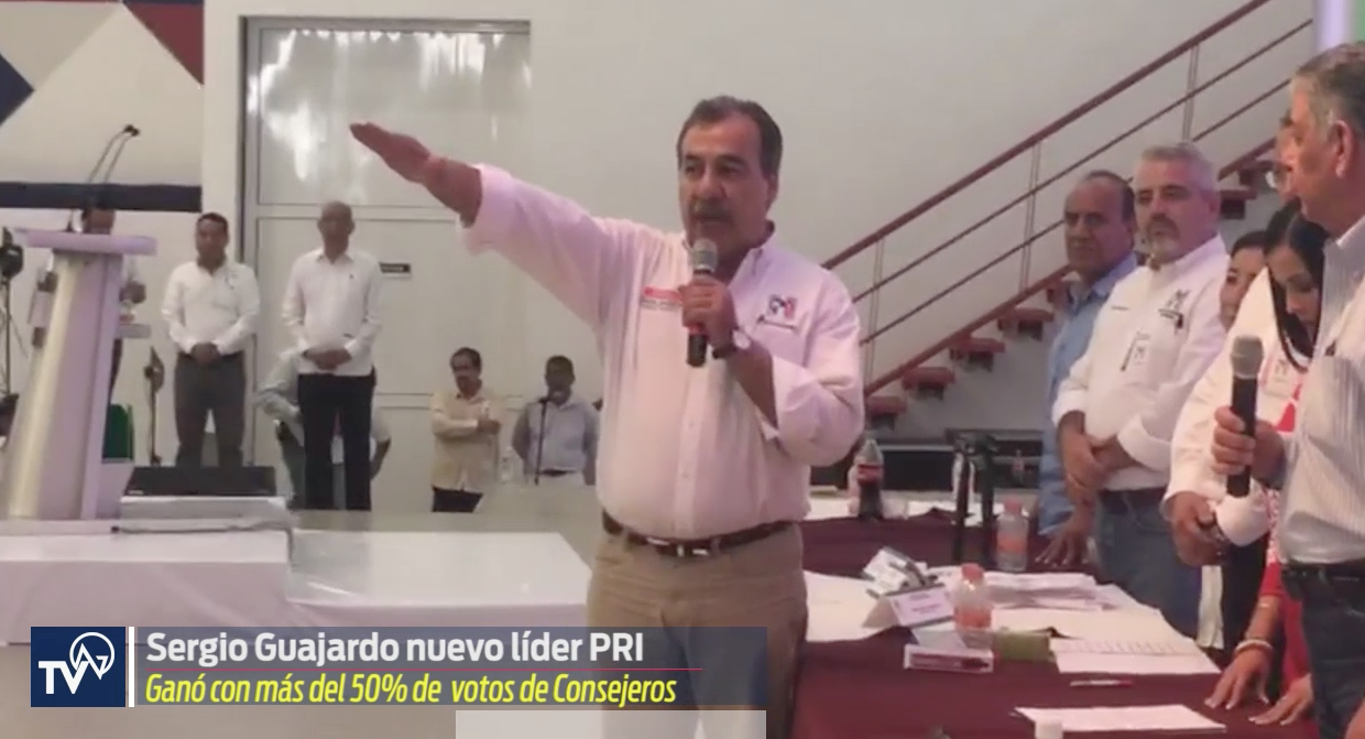 Elige PRI a Sergio Guajardo como su nuevo líder