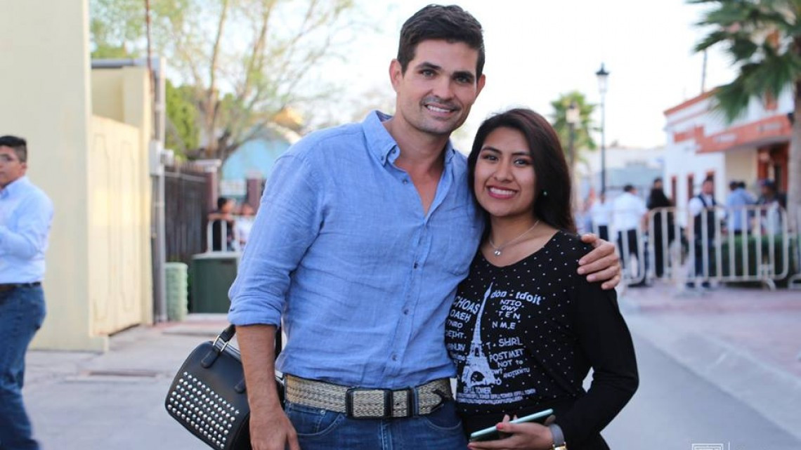 Éxito total “Tu foto con Ferdinando Valencia”