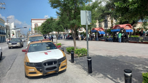 Personal del Sindicato del Ayuntamiento de Matamoros se manifiesta, pero logra acuerdos 