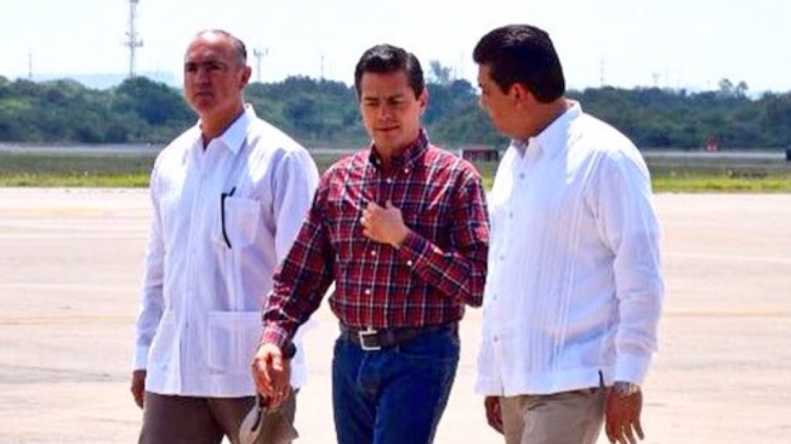 EPN hace escala técnica en Tampico y se dirige a Tamuín