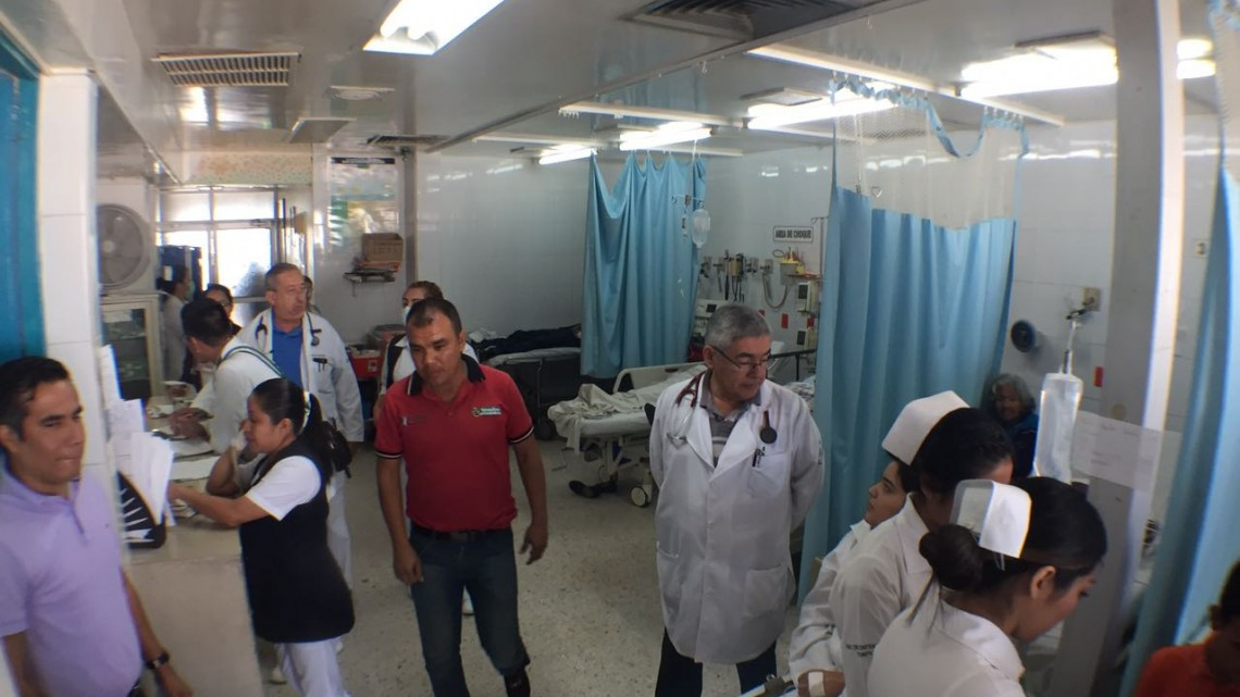NotiGape realiza recorrido en hospital civil de Madero