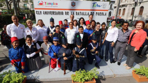 Conmemora Ayuntamiento de Tampico 155 Aniversario de la Batalla de Puebla