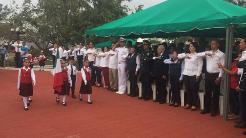 Conmemoran el 212 aniversario del natalicio de Benito Juárez