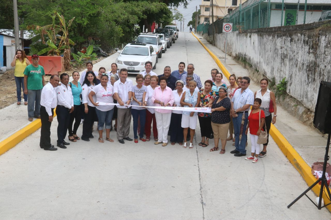 Más de 25 obras ha entregado el gobierno de Tampico en los últimos 4 días