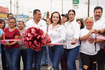 Gobierno de Nuevo Laredo fortalece infraestructura vial y sanitaria en los Fresnos y colonia Lagos