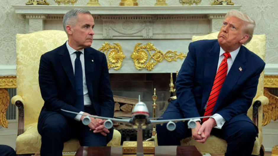 Carney defiende ante Trump que Canadá “no está en venta”; el republicano le responde “Nunca digas nunca”