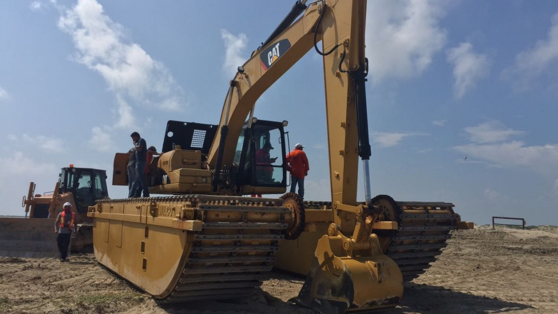 Paran labores en carretera al "Mezquital" 