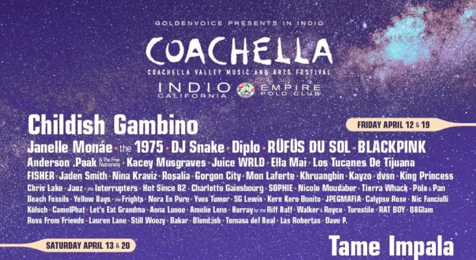 ¡Youtube transmitirá en vivo Coachella 2019!