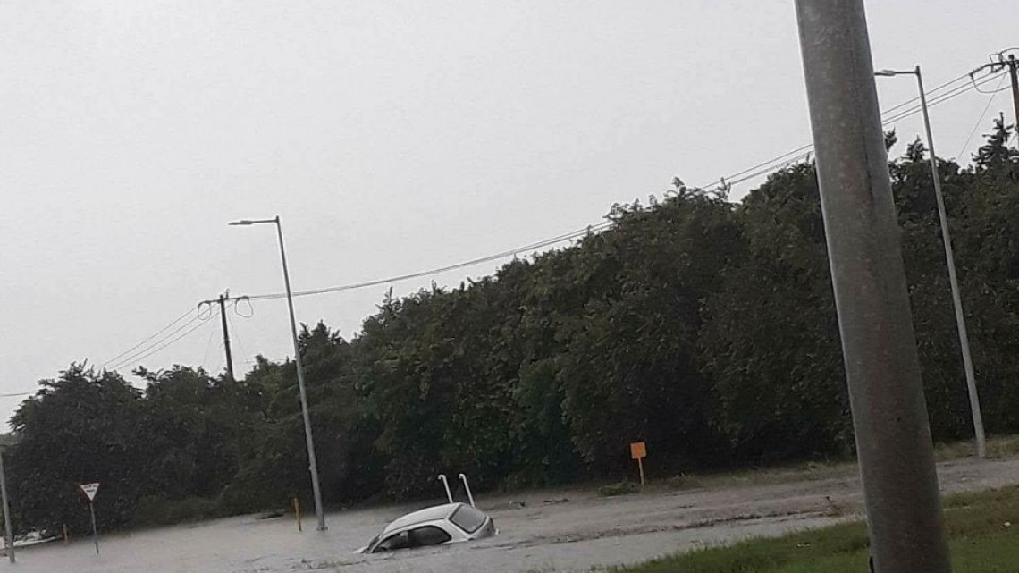 Lluvias generan caos en el sur de Tamaulipas