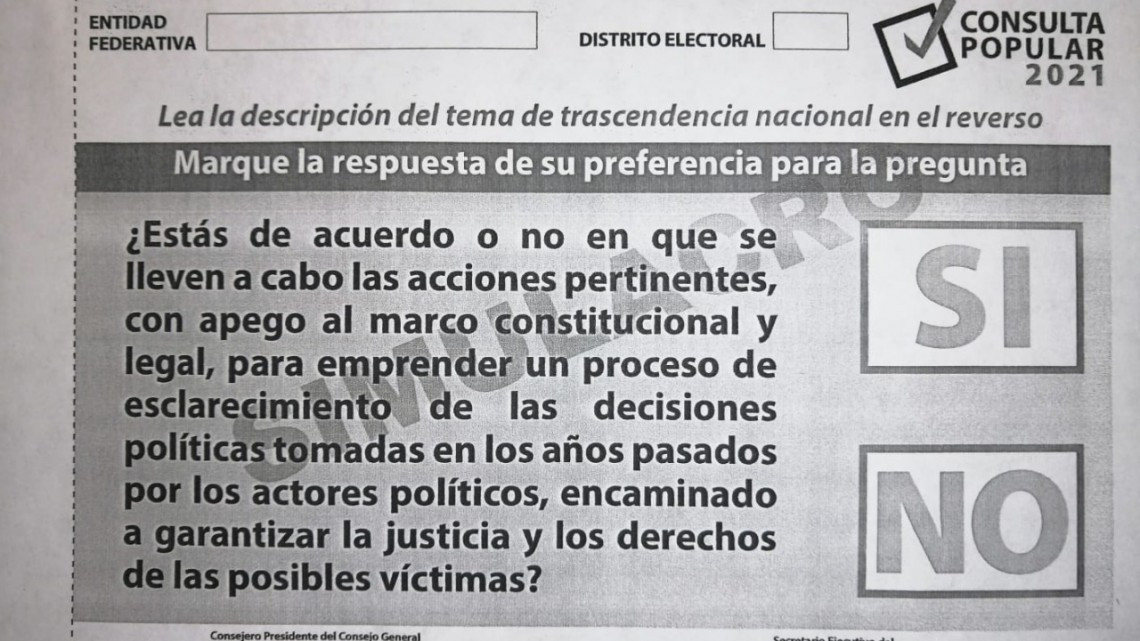 Muchas escuelas se negaron a recibir mesas receptoras de la consulta popular