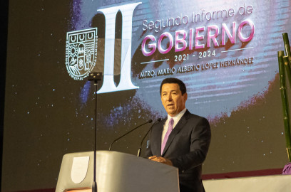 Rinde Mario López Segundo Informe de Gobierno